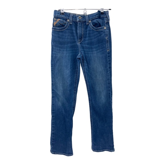 Ariat Bottoms Ariat Boys B4 Stretch Robbie Medium Wash Relaxed Fit